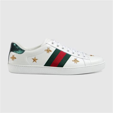 gucci ace embroidered low top sneaker